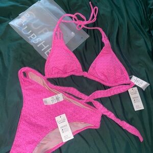 Cupshe Pink Bikini Set